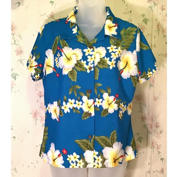 Tops - Alvish Floral Button Down Shirt
